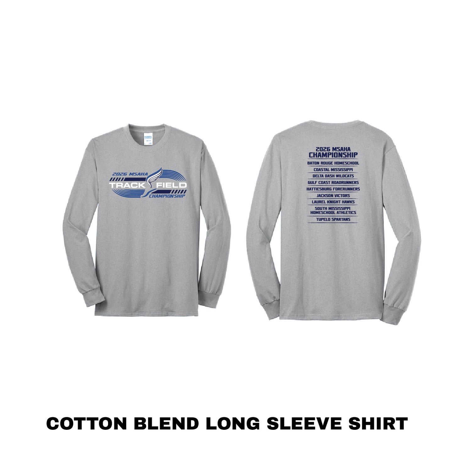 Cotton Blend Long Sleeve Shirt