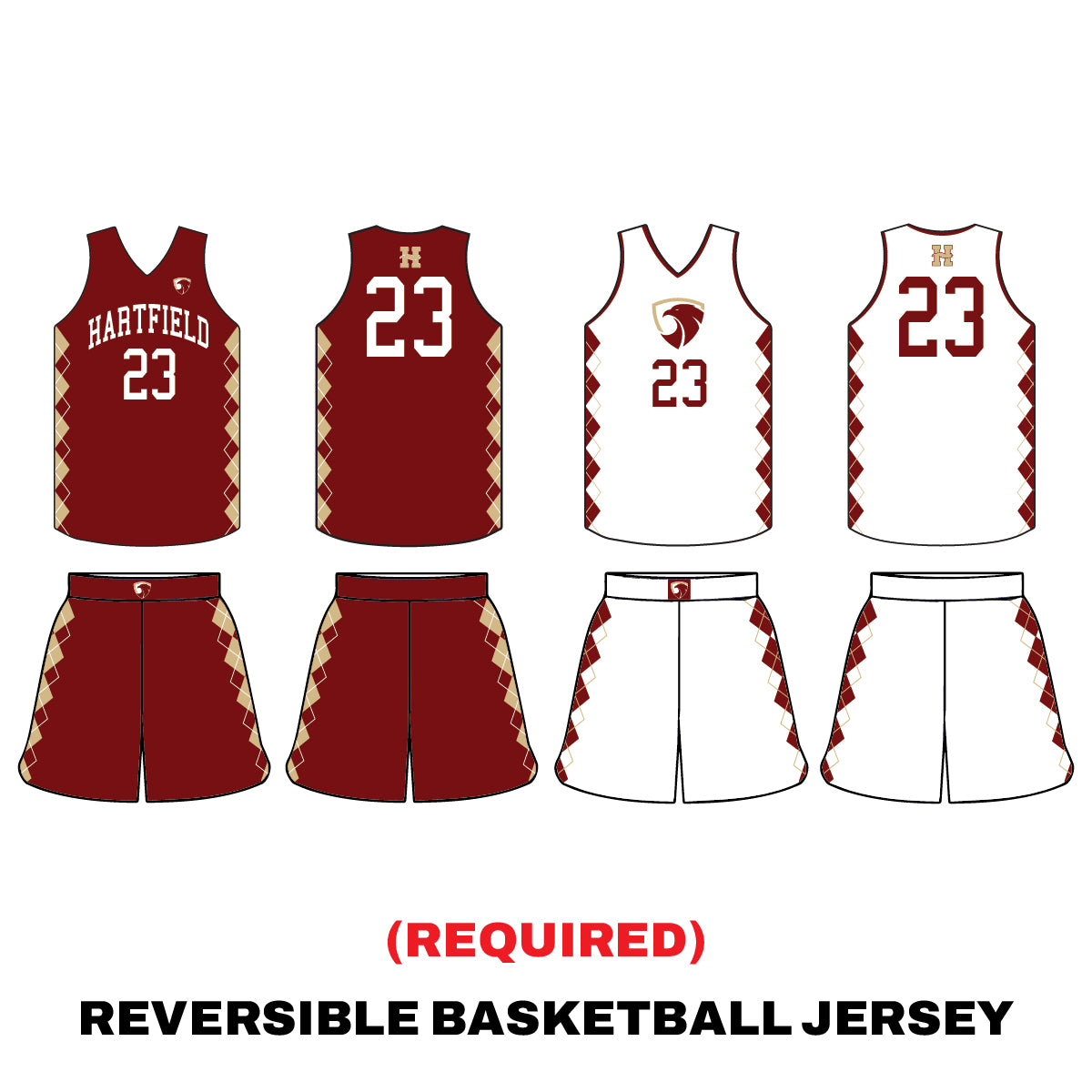 Reversible Basketball Jersey