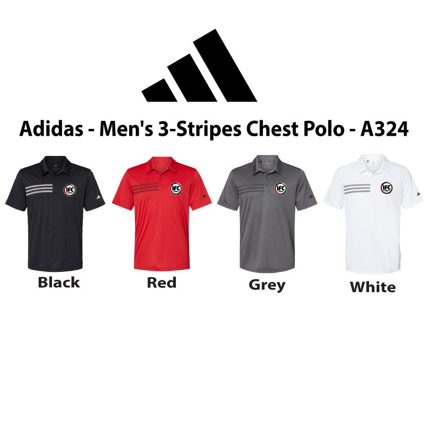 Adidas 3 Stripes Chest Polo