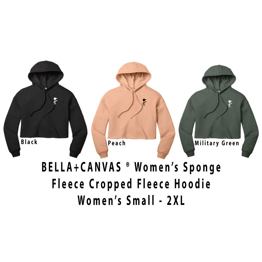 Bella+Canvas Cropped Fleece Hoodie