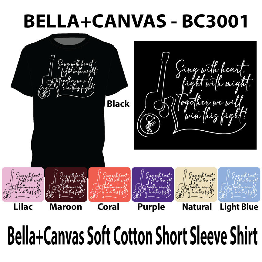 Bella+Canvas Soft Cotton SS Tshirt - Script Design