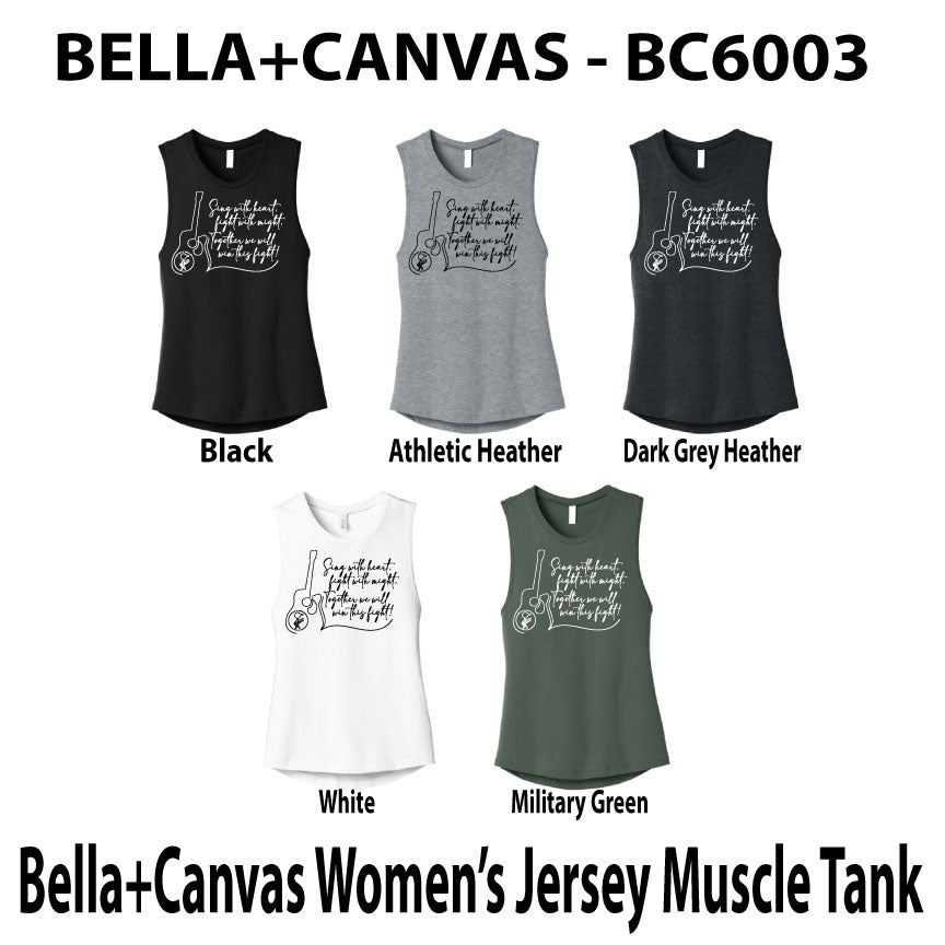 Bella+Canvas Womens Jersey Muscle Tank
