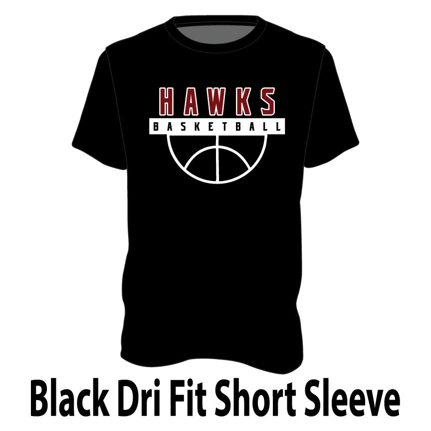 Black Dri Fit Short Sleeve T-Shirt