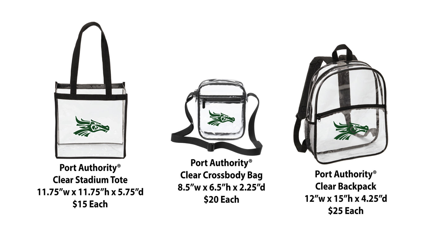 Clear Bags for School Events