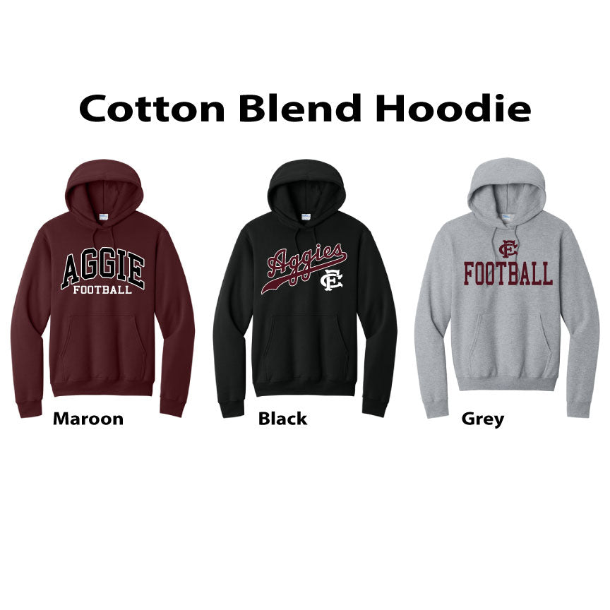 Cotton Blend Hoodie