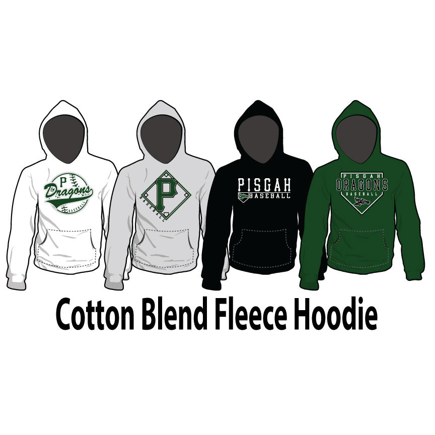 Cotton Blend Fleece Hoodie
