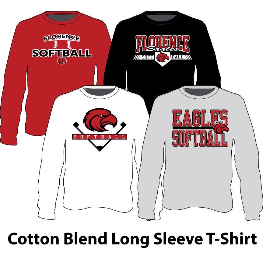 Cotton Blend Long Sleeve T-Shirt