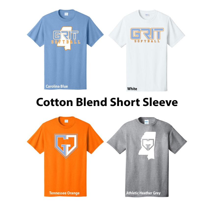 Cotton Blend Short Sleeve Hoodie TShirt