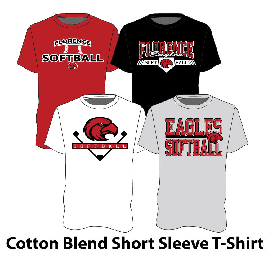 Cotton Blend Short Sleeve T-Shirt