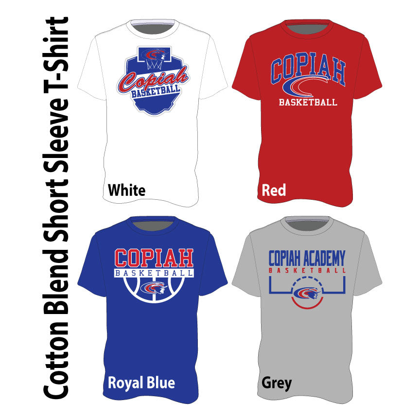 Cotton Blend Short Sleeve T-Shirt