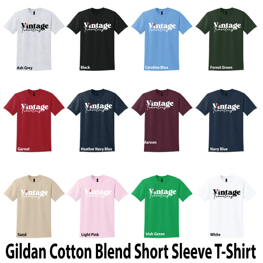 Cotton Blend Short Sleeve T-Shirt