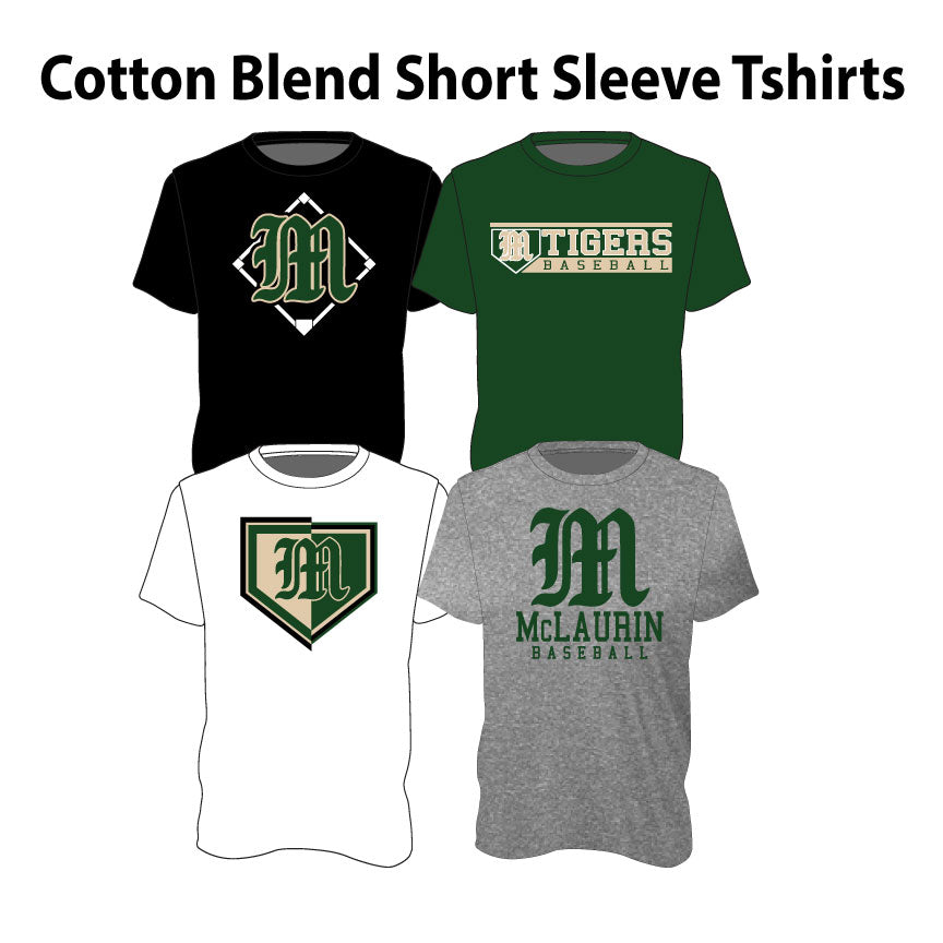 Cotton Blend Short Sleeve TShirt