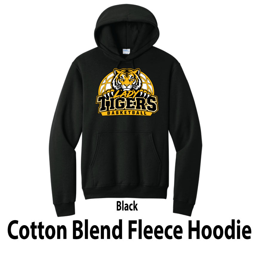 GIRLS - BLACK Cotton Blend Fleece Hoodie (Copy)