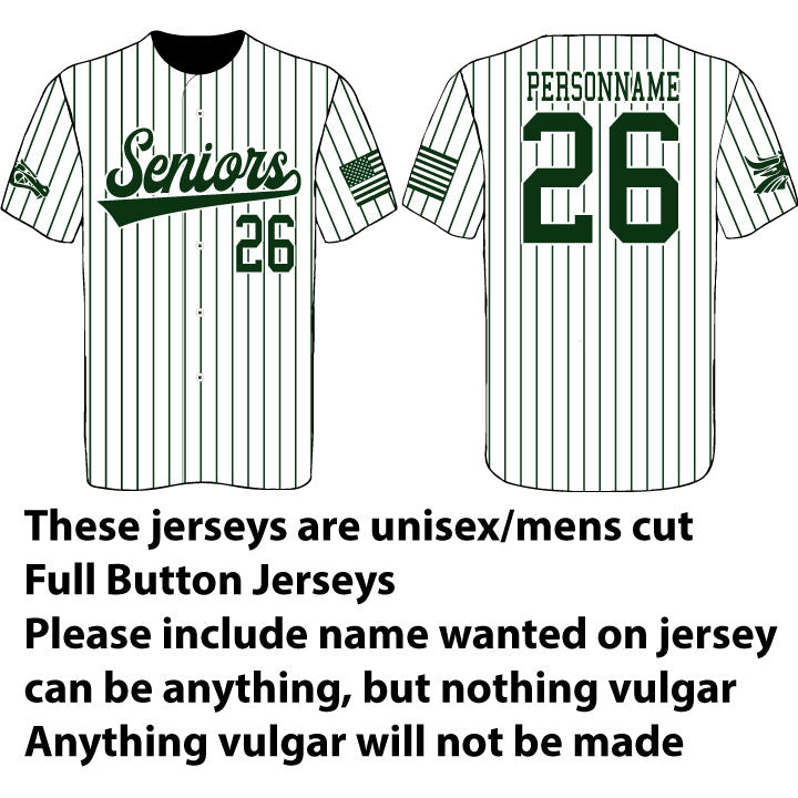 Pinstripe Senior Jersey