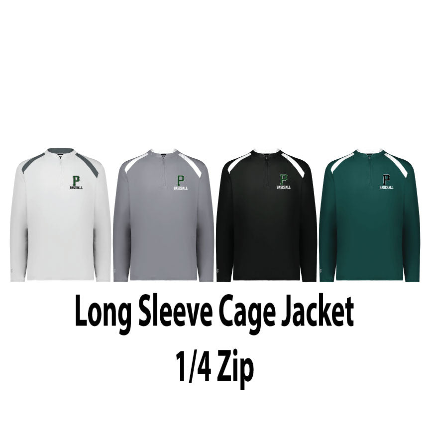 Cage Jacket 1/4 Zip - Long Sleeve