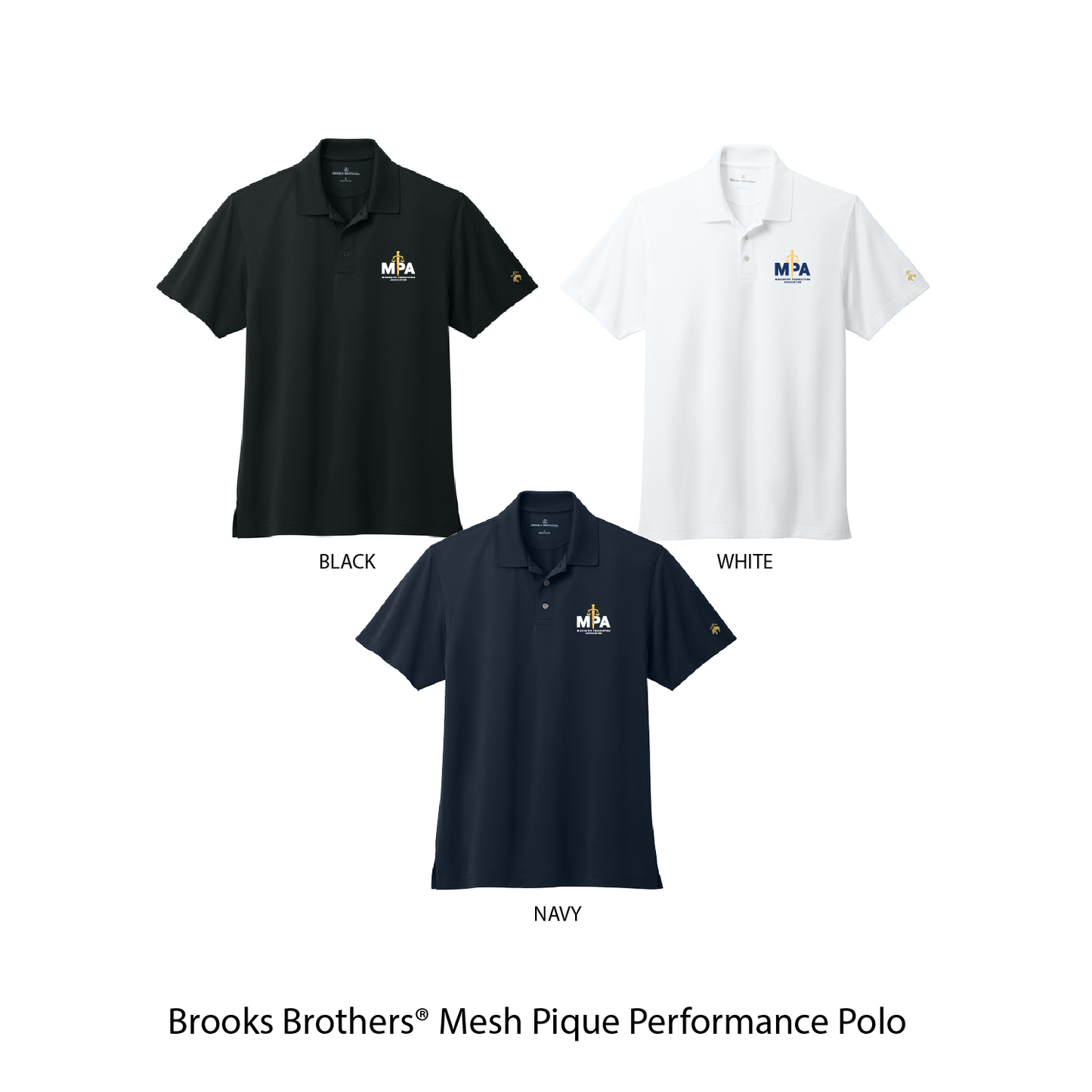 Brooks Brothers® Mesh Pique Performance Polo