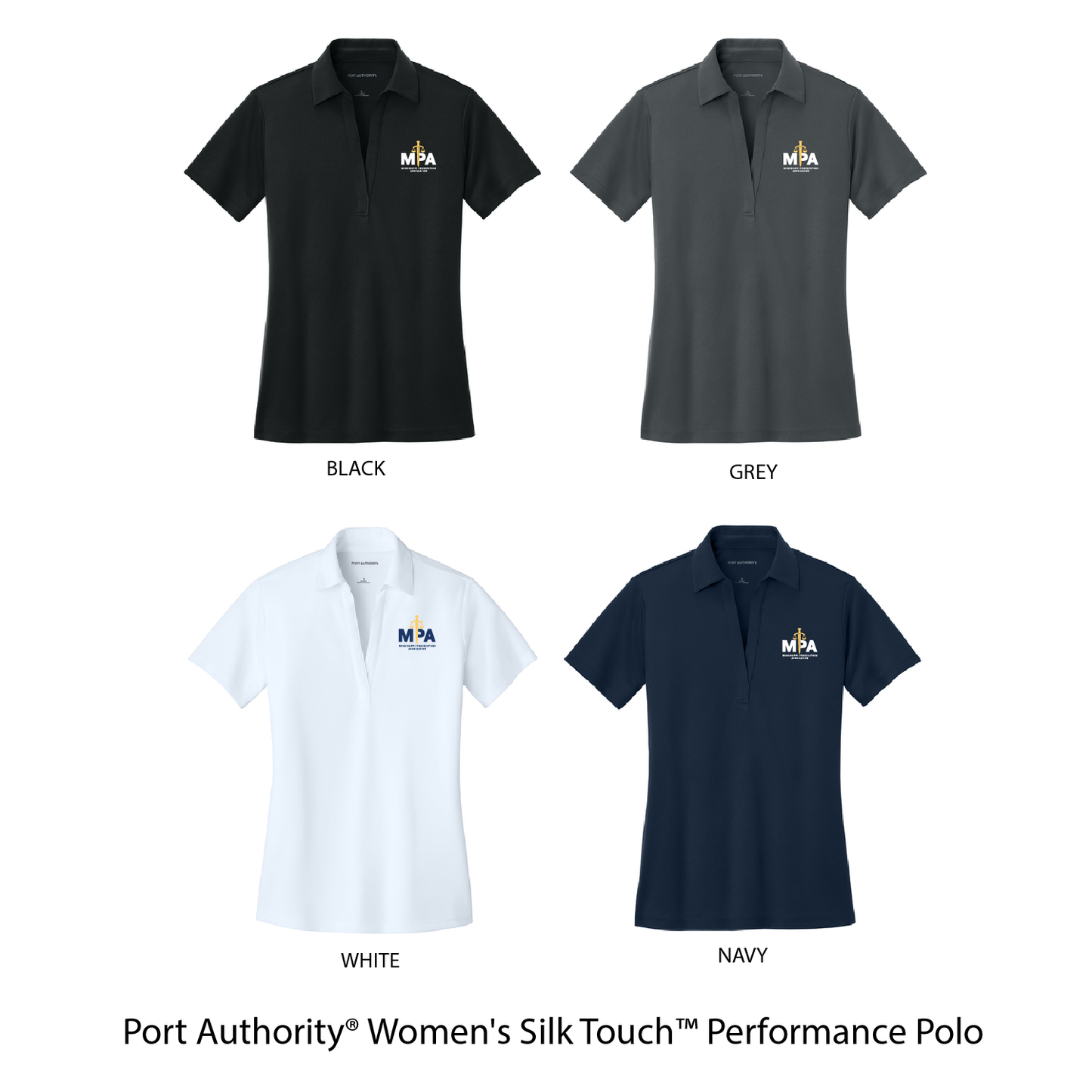 Port Authority® Women's Silk Touch™ Performance Polo
