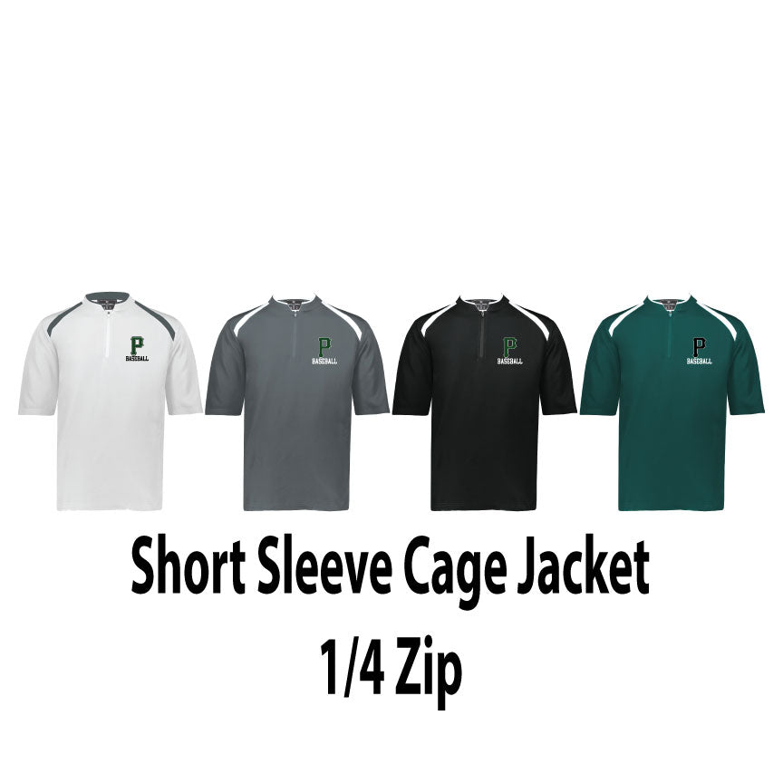 Cage Jacket 1/4 Zip - Short Sleeve