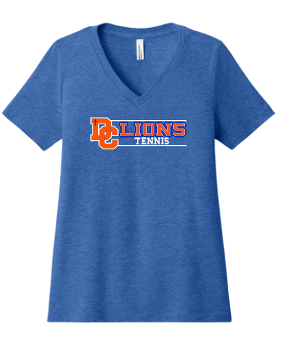 Women’s Relaxed Heather CVC V-Neck Tee