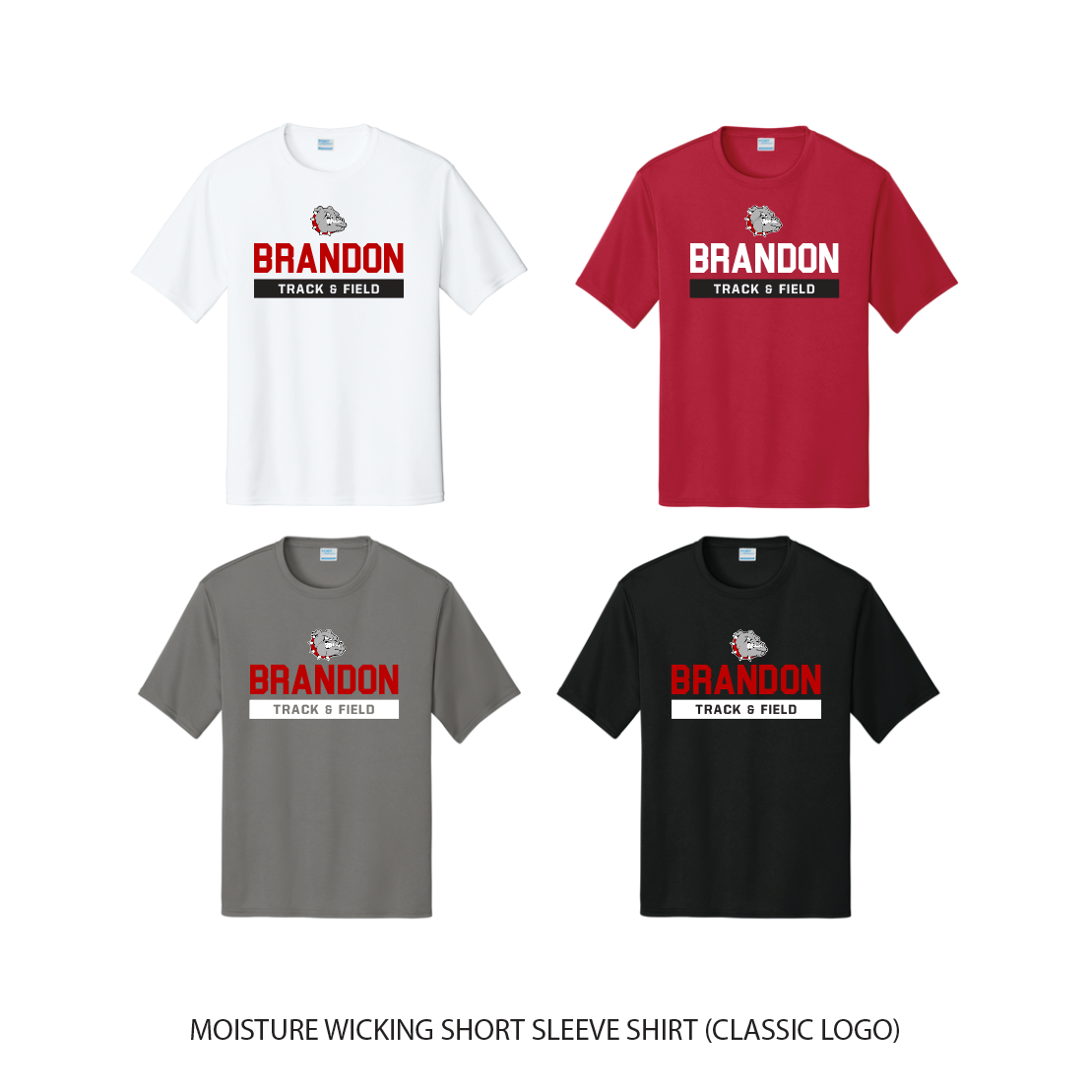Moisture Wicking Short Sleeve Shirt (Classic Logo)