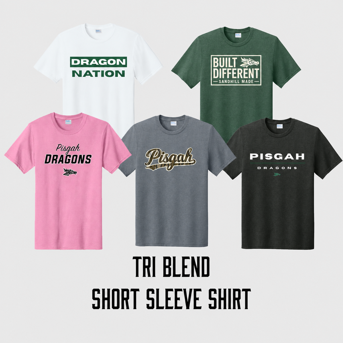 Tri Blend Short Sleeve TShirt