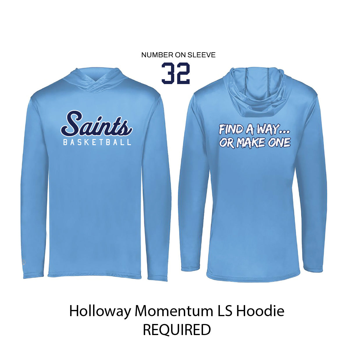 Holloway Momentum Longsleeve Hoodie (REQUIRED)