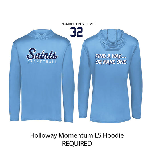 Holloway Momentum Longsleeve Hoodie (REQUIRED)