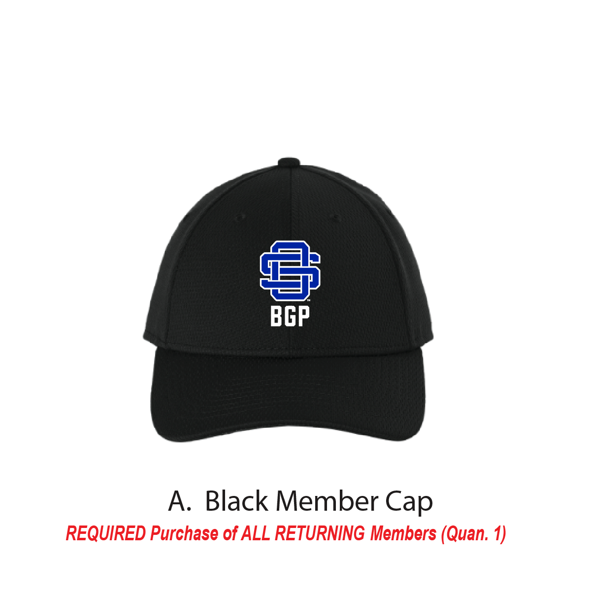 A. Black Member Cap