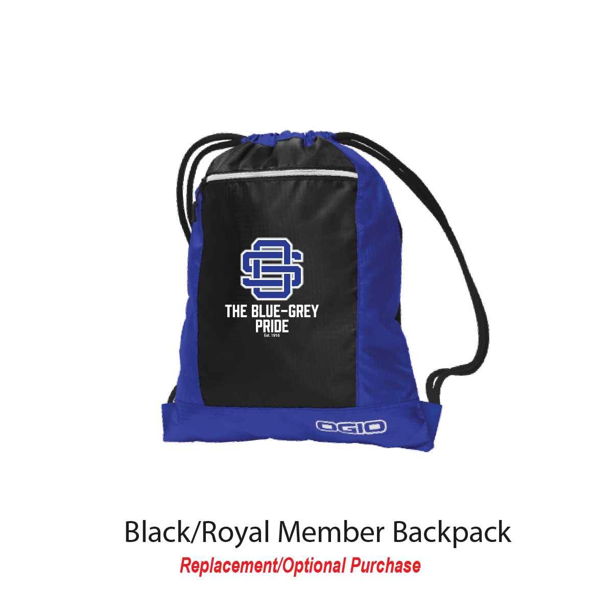 Black/Royal Member Backpack