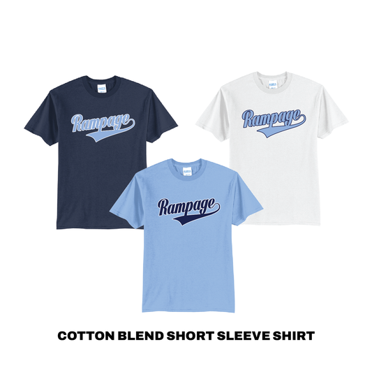 Cotton Blend Short Sleeve Shirt