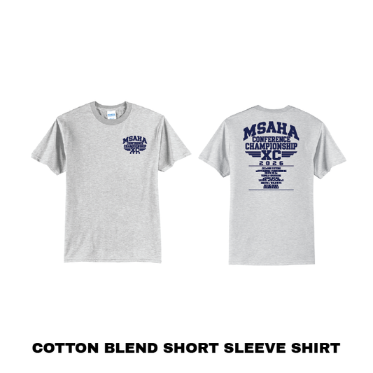 Cotton Blend Short Sleeve Shirt