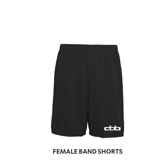 Female Band Shorts (REQUIRED)
