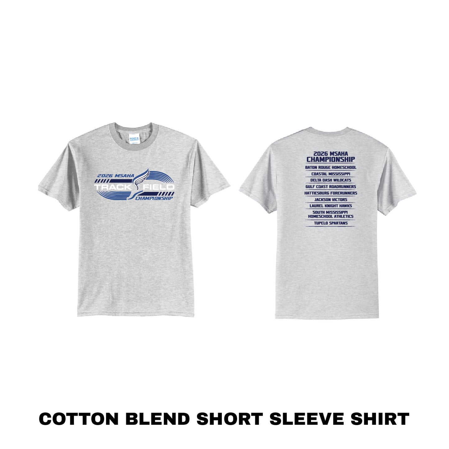 Cotton Blend Short Sleeve Shirt