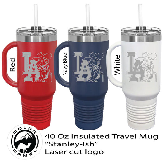 Polar Camel - 40 Oz Insulated "Stanley-Ish" Travel Mug