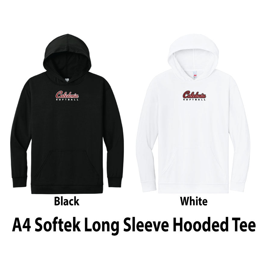 A4 Long Sleeve Hooded Tee