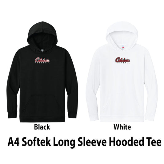 A4 Long Sleeve Hooded Tee