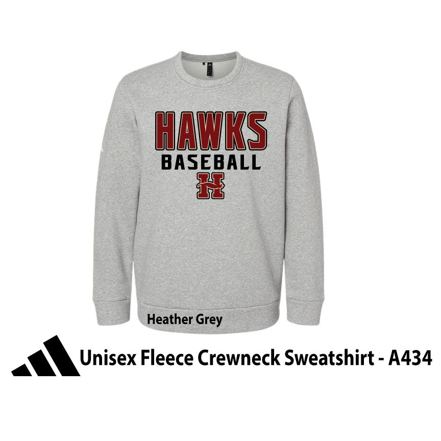 Unisex Fleece Crewneck Sweatshirt - A434