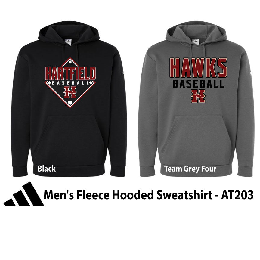 Men's Fleece Hooded Sweatshirt - AT203