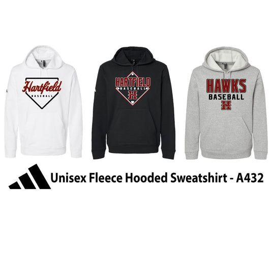 Unisex Fleece Hooded Sweatshirt - A432