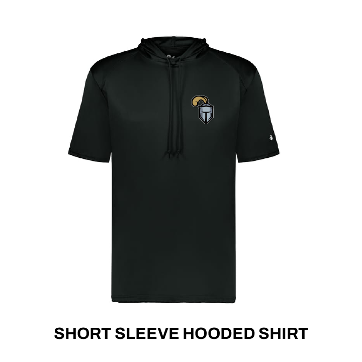 Short Sleeve Hooded Shirt