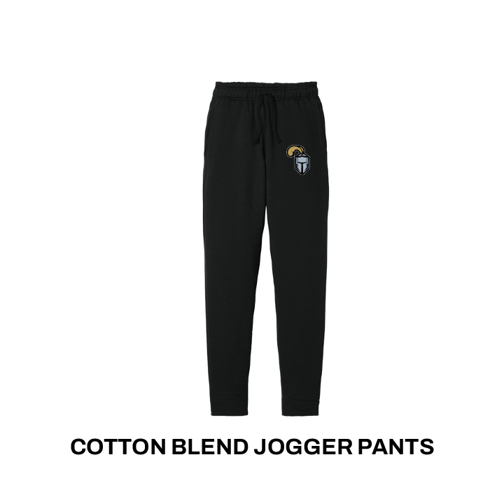 Cotton Blend Jogger Pants