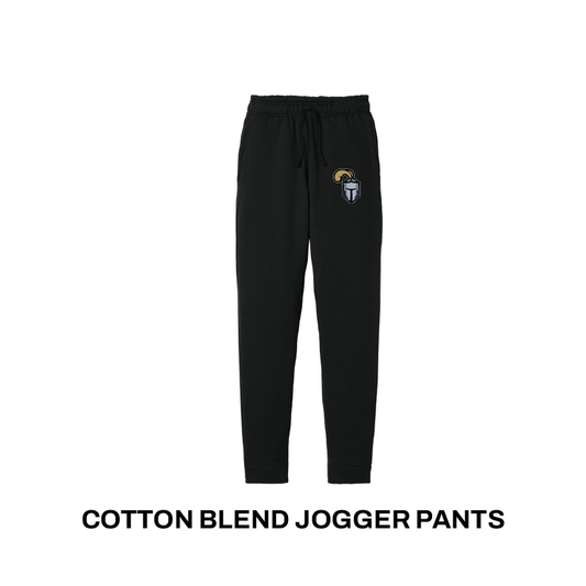 Cotton Blend Jogger Pants