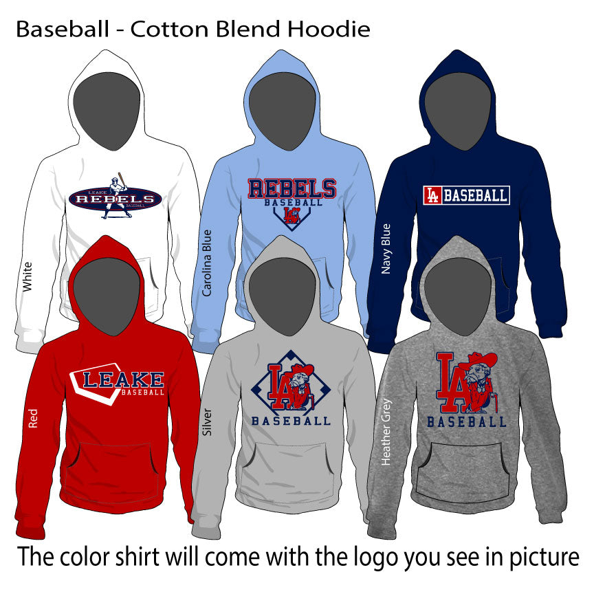 BASEBALL -  Cotton Blend Hoodie