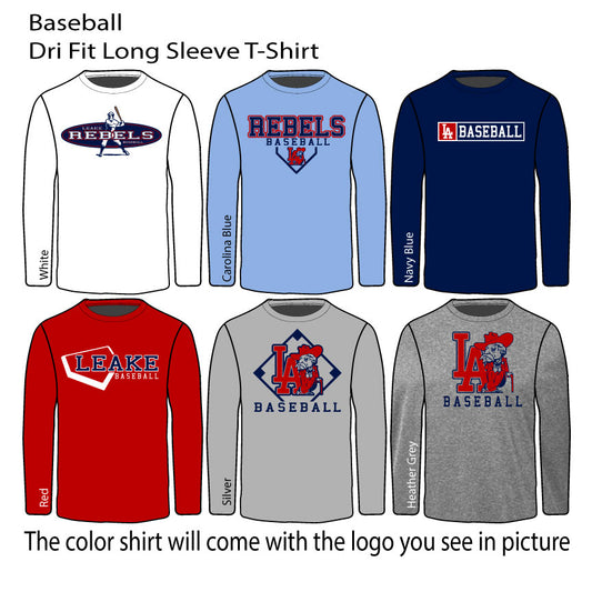 BASEBALL - Dri Fit Long Sleeve Shirt