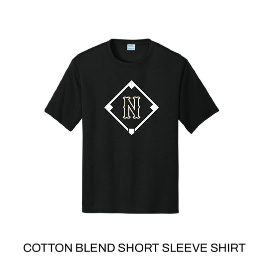 Cotton Blend Short Sleeve Shirt