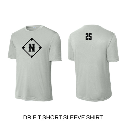 Drifit Short Sleeve Shirt (Silver)