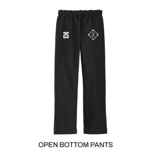 Open Bottom Pants