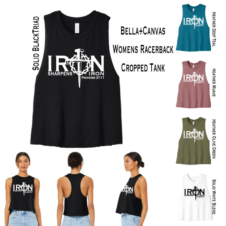 Bella Cropped Tank - Iron Sharpens Iron