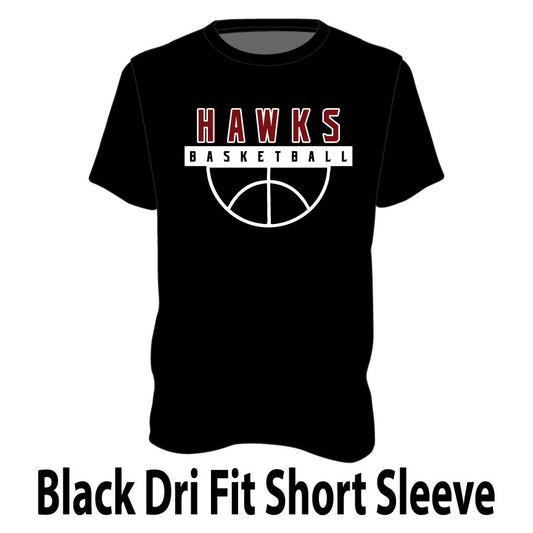 Black Dri Fit Short Sleeve T-Shirt