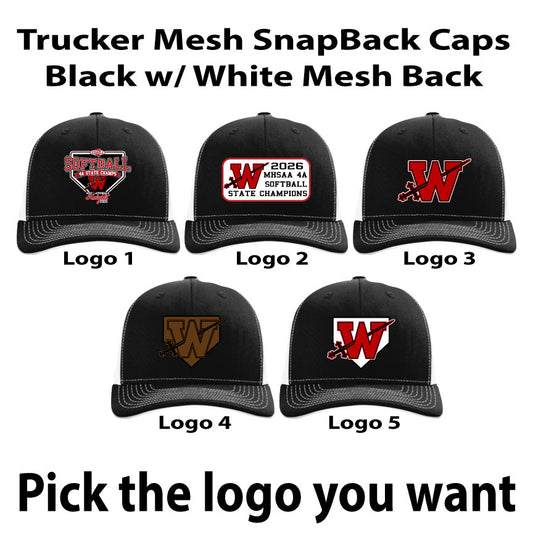 Black SnapBack Cap